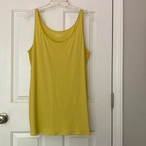 Eileen Fisher New Organic Cotton Long Tank